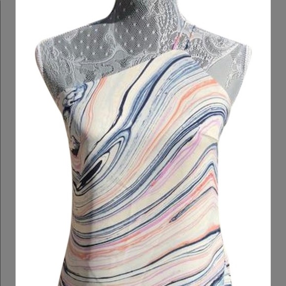 NWT Halston One Shoulder - Picture 1 of 3